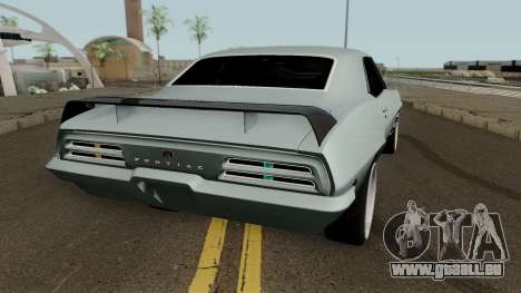 Pontiac Firebird MM 1969 pour GTA San Andreas