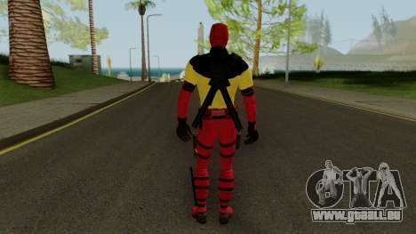 Deadpool With X-Men Shirt From Deadpool 2 pour GTA San Andreas