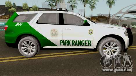 Dodge Durango San Andreas Park Ranger 2011 pour GTA San Andreas