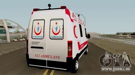 Fiat Ducato 2005 Turkish Ambulance für GTA San Andreas