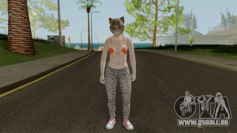GTA Online Skin Female Random 4 für GTA San Andreas