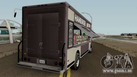 Brute Burger Van GTA V IVF pour GTA San Andreas