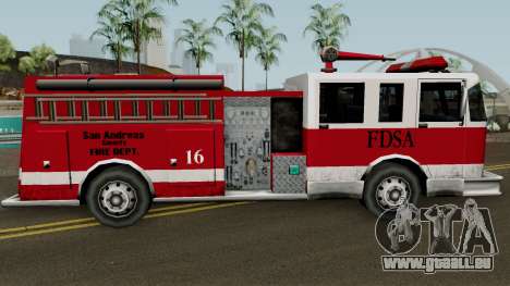 FireTruck IVF pour GTA San Andreas