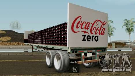 Coca Cola Zero Trailer für GTA San Andreas