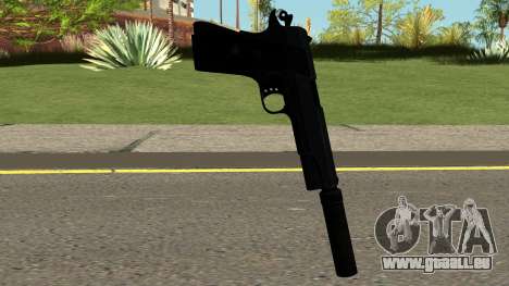 New Silenced Pistol HQ für GTA San Andreas