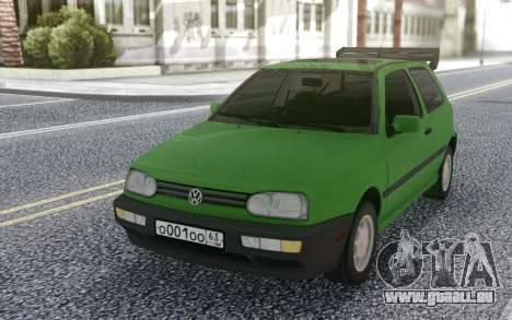 Volkswagen Golf Mk3 1.6 US-Spec für GTA San Andreas