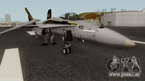 FA-18C Hornet VFA-25 AA-400 pour GTA San Andreas