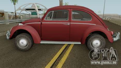 Volkswagen Beetle Deluxe 1300 (Non-ragtop) 1963 pour GTA San Andreas