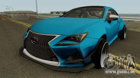Lexus RC-F für GTA San Andreas