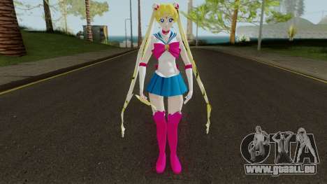 Sailor Moon With A Magic Wand pour GTA San Andreas