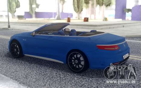 Mercedes-Benz S63 C217 pour GTA San Andreas