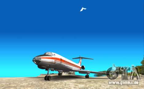 Die Legendären Tu-134 für GTA San Andreas