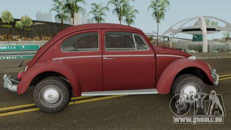 Volkswagen Beetle Deluxe 1300 (Non-ragtop) 1963 pour GTA San Andreas