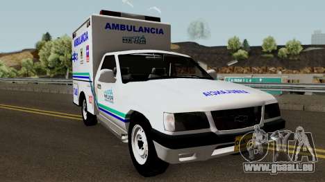 Chevrolet Luv Ambulancia Colombiana für GTA San Andreas
