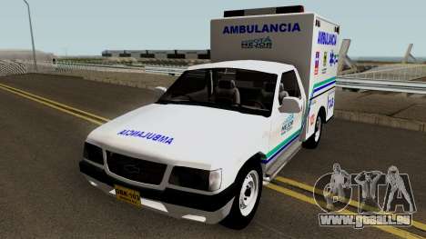 Chevrolet Luv Ambulancia Colombiana pour GTA San Andreas
