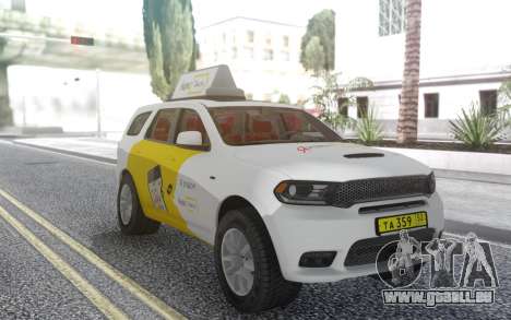 Dodge Durango SRT Yandex Taxi pour GTA San Andreas