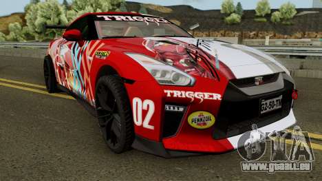 Nissan GT-R Premium R35 17 Itasha pour GTA San Andreas