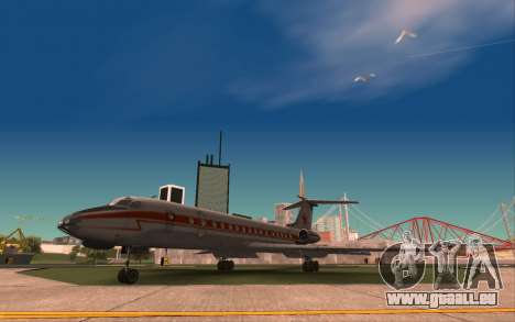 Le Légendaire Tu-134 pour GTA San Andreas