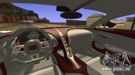 Bugatti Divo pour GTA San Andreas