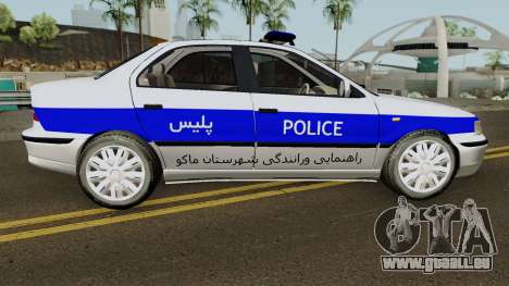 IKCO Samand Police LX-v2 pour GTA San Andreas