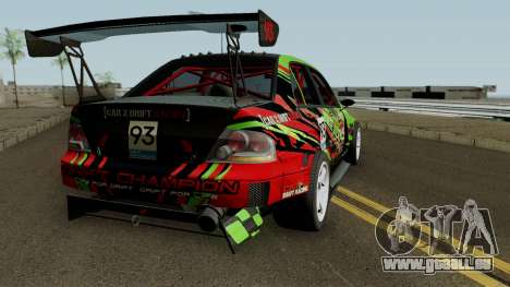 Mitsubishi Lancer Evolution IX OZ Drift V2 2006 für GTA San Andreas