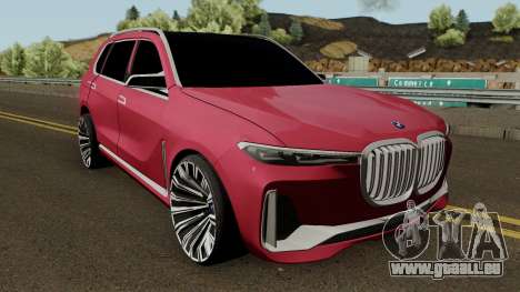 BMW X7 2017 pour GTA San Andreas