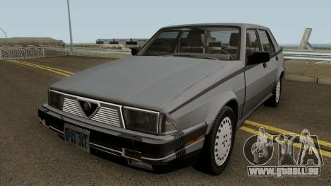 Alfa Romeo Milano 3.0 V6 1987 (US-Spec) pour GTA San Andreas