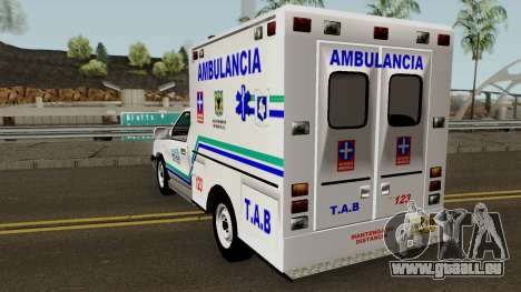 Chevrolet Luv Ambulancia Colombiana für GTA San Andreas