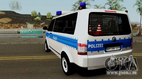 Volkswagen T5 German Police für GTA San Andreas