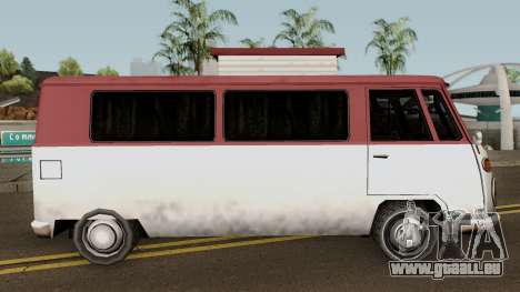 Burgerfahrzeug Volkswagen T2 Microbus pour GTA San Andreas