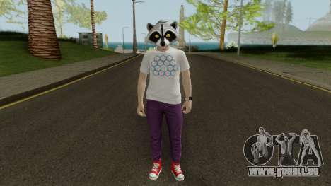 GTA Online Racoon Hipster pour GTA San Andreas