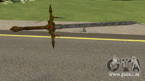 Barbarossa Sword From COD WWII:Nazi Zombies pour GTA San Andreas
