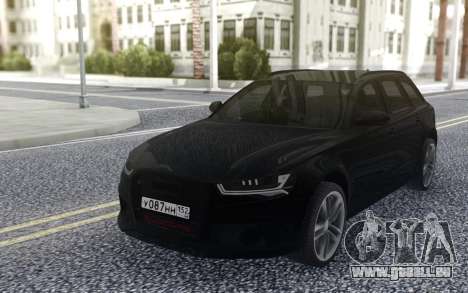 Audi RS 6 für GTA San Andreas