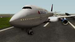 Delta Air Lines Boeing 747-400 für GTA San Andreas