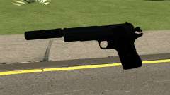 New Silenced Pistol HQ für GTA San Andreas