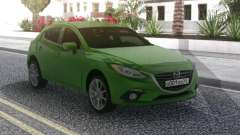 Mazda 3 Green für GTA San Andreas