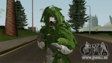 Skin Random 104 (Outfit Army With Ghiliesuit) pour GTA San Andreas