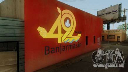 492 Anniversary Of Banjarmasin City Wall für GTA San Andreas