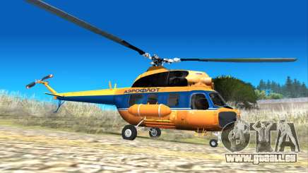 Soviétique hélicoptère Mi-2 Aeroflot pour GTA San Andreas