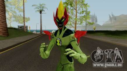 Ben 10 Ultimate Swamp Fire Skin für GTA San Andreas