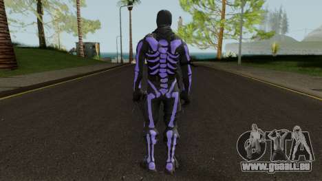 Purple Skull Trooper Style Fortnite für GTA San Andreas