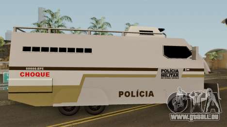 Blindado Choque PMMG Grande für GTA San Andreas