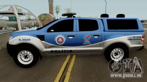 Ford Ranger 2014 - CIPM Serra Dourada für GTA San Andreas