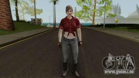GTA Online Random Skin 13 Misty from BOII Zombie pour GTA San Andreas