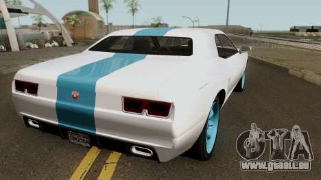 Dodge Challenger SRT Normal (Gauntlet) 2012 pour GTA San Andreas