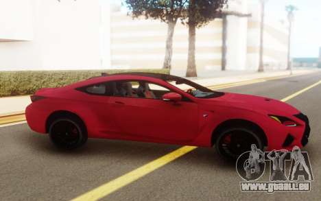 Lexus RC-F pour GTA San Andreas