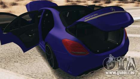 Mercedes-Benz C63S AMG für GTA San Andreas