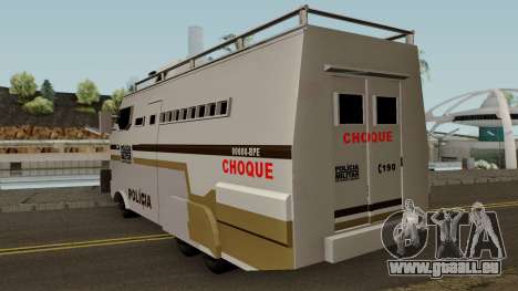 Blindado Choque PMMG Grande für GTA San Andreas