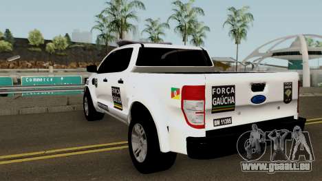 Ford Ranger Brazilian Police (Forca Gaucha) für GTA San Andreas