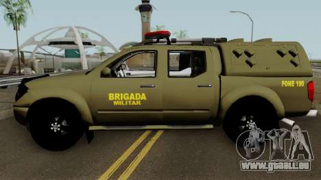 Nissan Frontier Brazilian Police (Verde) für GTA San Andreas